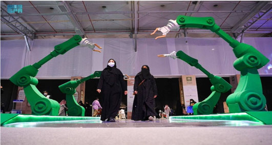 Saudi Arabien annoncéiert spektakulär $ 100 Milliarde Investitioun fir industriell Robotik an Automatisatiounsgeschäft z'etabléieren